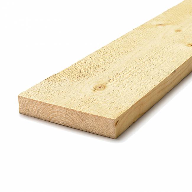 Klädselbräda 21X145 Finsågad, obehandlad träplanka med synlig ådring, 24kr/m.