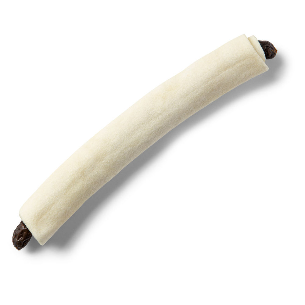 En RAUH Moose Combo tuggbit med mörk fyllning synlig i båda ändarna.