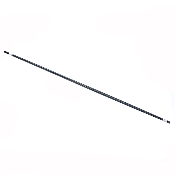 G-PINNE, Ø 8 MM - 1,4 m svarta metallstavar med gängade ändar, förpackning om 5 st.