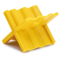 TRALLDISTANS 4-7MM däckdistans håller tacos upprätt med vågiga spår i X-form.