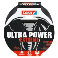 REPARATIONSTEJP 50MMX10M SVART EXTR tejp med en elefantgrafik på förpackningen.