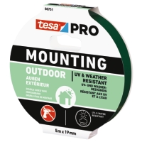 MONT TEJP PRO UTOMHUS 5MX19MM, UV-/väderbeständig, i förpackning.