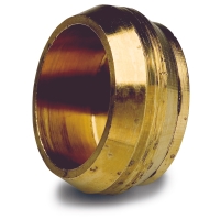 PLUGG 12MM KOPPARRÖR SB BÅREBO armatur isolerad på en vit bakgrund.