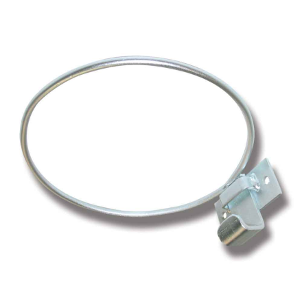 HINKHÅLLARE 350MM metallring med konsolmontering, visas på vit bakgrund.