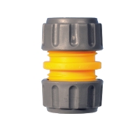 REPARATOR 1/2T SB 2100 HOZ grå och gul plastslangkoppling på vit bakgrund.