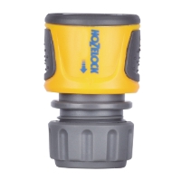 Gul och grå SNABBKOPPL SOFT F12,5-15MM SLANG SB plastslanganslutning.