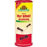 Gul burk MYREFFEKT UTVATTNING NEUDORFF med myrbilder och svensk text på etiketten.