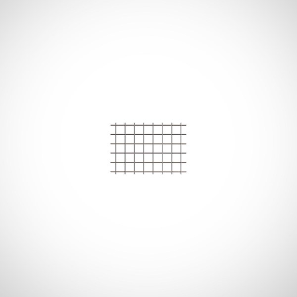 ARMERINGSNÄT MININÄT NK500AB-W NR5150, 0,8x1,2m, litet svart rutnät på vit bakgrund.