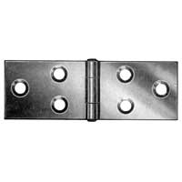 LEDGÅNGJÄRN 50X150MM SB 2 BÅREBO dörrgångjärn i metall med sex skruvhål, plana och utdragna.