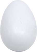 Ett Redägg 3-pack med vita ägg mot en vit bakgrund.