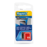 HÄFTKLAMMER 53/6MM 2,5MLE RAPID häftklamrar, plastförpackning.