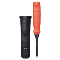 STÄMJÄRN 10MM HULTAFORS mejsel med orange handtag och svart skyddsslida.