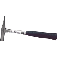 PLÅTSLAGARHAMMARE PR400M HULTAFORS med spetsig spets och svart gummihandtag.