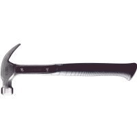 SNICKARHAMMARE TC 16 L HULTAFORS silverhammare med svart handtag, på vit botten.