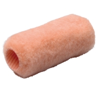 A ROLLER MAXI GROV 18CM BASIC rosa fluffigt färgrolleröverdrag med ihåligt centrum.