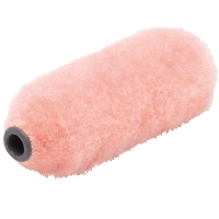 A ROLLER MINI GROV 10CM BASIC med lurvigt rosa lock mot vit bakgrund.