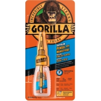 SUPERLIM GORILLA 12G MED PENSEL i orange förpackning med gorillalogo på ovansidan.