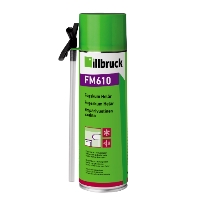 500 ml FOGSKUM FM610 HELÅR aerosolburk med påsatt applikatorrör.