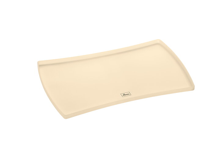 HUNTER Underlägg Selection creme är en rektangulär bricka med böjda kanter mot en vit bakgrund.