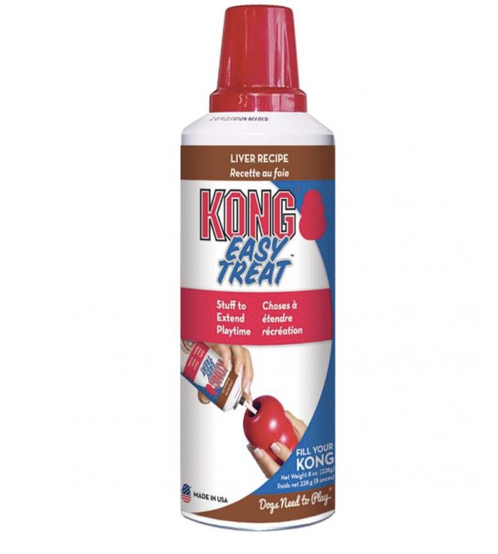 Paste kong stuff'n liver 226g med rött lock och bruksanvisning enligt etikett.
