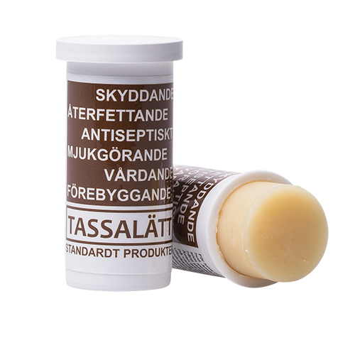 Två Standardt Tassa Lätt 23 ml-rör, ett stående och ett liggande.