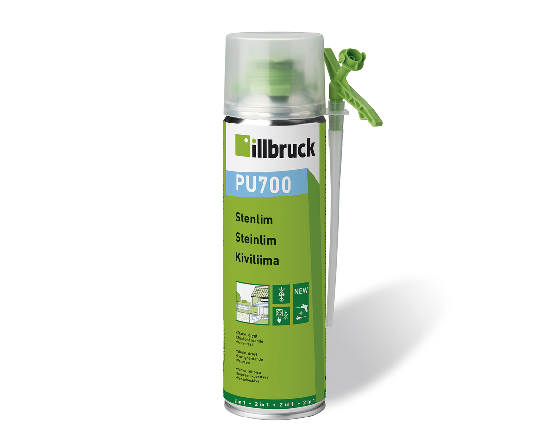 En 500 ml Stenlim PU 700 limburk med grönt munstycke.