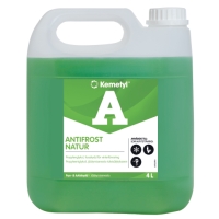 A-ANTIFROST NATUR 4L: Grön behållare med vitt lock och etikett.
