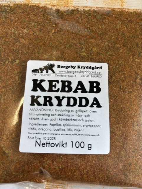 Kebabkrydda (100 g)